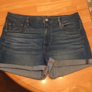 American eagle jean shorts